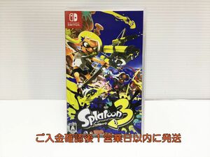 【1円】Switch スプラトゥーン3 ゲームソフト 状態良好 1A0205-360mm/G1