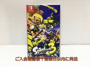 【1円】Switch スプラトゥーン3 ゲームソフト 状態良好 1A0205-362mm/G1