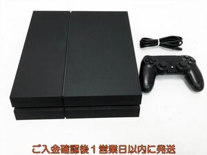 【1円】PS4 本体/コントローラー セット 500GB ブラック SONY Playstation4 CUH-1200A 動作確認済 K01-467tm/G4