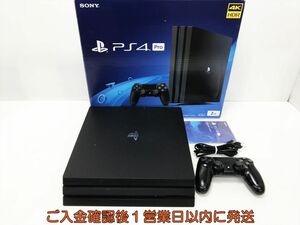 [1 jpy ]PS4Pro body set 2TB black SONY PlayStation4 CUH-7200C the first period ./ operation verification settled PlayStation 4 L03-680tm/G4