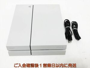 【1円】PS4 本体 500GB ホワイト SONY Playstation4 CUH-1200A 初期化/動作確認済 FW8.52 K01-471tm/G4