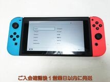 【1円】未使用 任天堂 新モデル Nintendo Switch 本体 セット ネオンブルー/ネオンレッド スイッチ 新型 タバコ臭 L05-589yk/G4_画像3