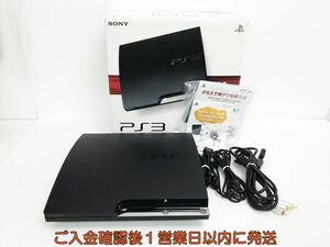 [1 jpy ]PS3 body / box set 160GB black SONY PlayStation3 CECH-2500A the first period ./ operation verification settled M06-450os/G4