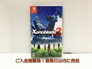 【1円】Switch Xenoblade3(ゼノブレイド3) ゲームソフト 状態良好 1A0205-399mm/G1