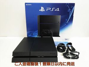 [1 иен ]PS4 корпус 500GB черный SONY PlayStation4 CUH-1200A первый период ./ рабочее состояние подтверждено PlayStation 4 G10-004yk/G4