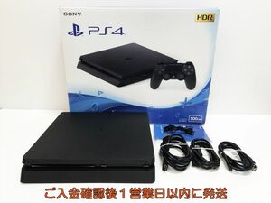 [1 иен ]PS4 корпус комплект 500GB черный SONY PlayStation4 CUH-2200A первый период ./ рабочее состояние подтверждено PlayStation 4 G10-002yk/G4