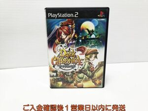 【1円】PS2 ダーククロニクル ゲームソフト 1A0024-1318ｘｘ/G1