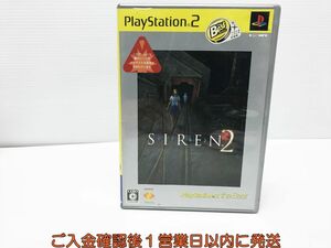 PS2 SIREN2 PlayStation 2 the Best ゲームソフト 1A0024-1330ｘｘ/G1