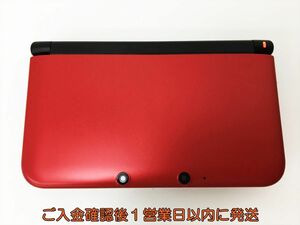 [1 jpy ] Nintendo 3DSLL body red SPR-001 nintendo not yet inspection goods Junk 3DS LL J04-758rm/F3