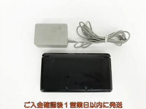 [1 jpy ] Nintendo 3DS body Cosmo black nintendo CTR-001 the first period ./ operation verification settled somewhat screen scorch J07-393sy/F3