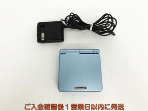 [1 jpy ] nintendo Game Boy Advance SP body pearl blue nintendo AGS-001 the first period ./ operation verification settled J07-398sy/F3