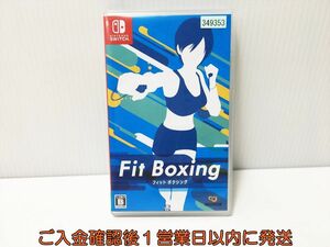 【1円】switch フィットボクシング ゲームソフト 状態良好 Nintendo スイッチ 1A0004-090ek/G1