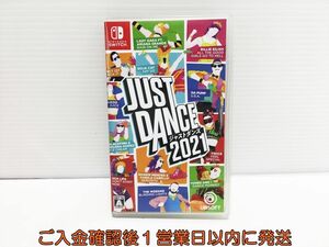 【1円】switch ジャストダンス2021 ゲームソフト 状態良好 Nintendo スイッチ 1A0003-880ek/G1
