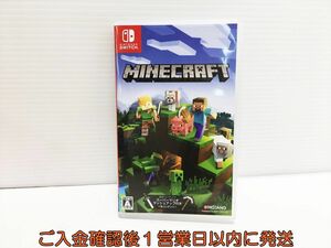 【1円】switch Minecraft (マインクラフト) ゲームソフト 状態良好 Nintendo スイッチ 1A0003-884ek/G1