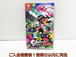 【1円】switch Splatoon 2 (スプラトゥーン2) ゲームソフト 状態良好 Nintendo スイッチ 1A0003-890ek/G1