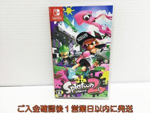 [1 jpy ]switch Splatoon 2 (s pra toe n2) game soft condition excellent Nintendo switch 1A0003-891ek/G1