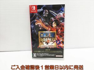 [1 jpy ]switch ONE PIECE sea . peerless 4 Deluxe Edition game soft condition excellent Nintendo switch 1A0003-853ek/G1
