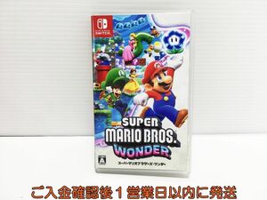 [1 jpy ]switch Super Mario Brothers wonder game soft condition excellent Nintendo switch 1A0003-904ek/G1