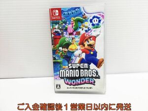 【1円】switch スーパーマリオブラザーズ ワンダー ゲームソフト 状態良好 Nintendo スイッチ 1A0003-905ek/G1