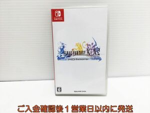 【1円】switch ファイナルファンタジーX/X-2 HD Remaster ゲームソフト 状態良好 Nintendo スイッチ 1A0003-860ek/G1