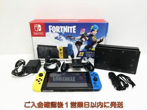 [1 jpy ] nintendo new model Nintendo Switch body set four to Night Special set the first period ./ operation verification settled new model H05-520yk/G4