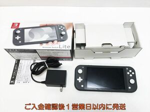 [1 jpy ] nintendo Nintendo Switch Lite body set gray Nintendo switch light the first period ./ operation verification settled H05-522yk/F3