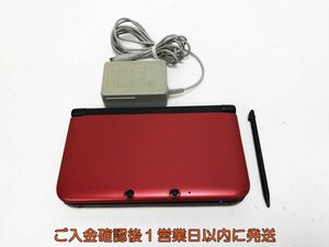 [1 jpy ] Nintendo 3DSLL body red / black nintendo SPR-001 the first period ./ operation verification settled 3DS LL screen scorch H05-534yk/F3