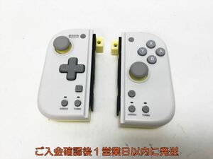 [1 jpy ]HORI grip controller For Nintendo Switch light gray / yellow Nintendo switch operation verification settled H05-545yk/F3