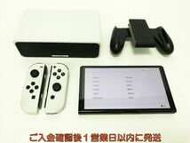【1円】任天堂 有機ELモデル Nintendo Switch 本体 セット ホワイト 初期化/動作確認済 スイッチ L08-008tm/G4_画像3