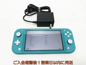 【1円】任天堂 Nintendo Switch Lite 本体 セット ターコイズ 初期化/動作確認済 スイッチライト H07-766tm/F3