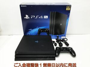 [1 jpy ]PS4Pro body set 1TB black SONY PlayStation4 CUH-7100B the first period ./ operation verification settled PlayStation 4 Pro G07-545os/G4