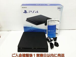 【1円】PS4 本体/箱 セット 500GB ブラック SONY PlayStation4 CUH-2000A 初期化/動作確認済 プレステ4 G07-547os/G4