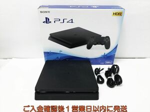 【1円】PS4 本体/箱 セット 500GB ブラック SONY PlayStation4 CUH-2100A 初期化/動作確認済 FW9.60 プレステ4 G07-551os/G4