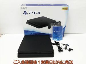 【1円】PS4 本体/箱 セット 1TB ブラック SONY PlayStation4 CUH-2100B 初期化/動作確認済 FW9.60 プレステ4 G07-552os/G4