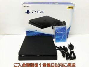 【1円】PS4 本体/箱 セット 500GB ブラック SONY PlayStation4 CUH-2100A 初期化/動作確認済 FW8.52 プレステ4 G07-553os/G4