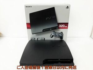 【1円】PS3 本体/箱 セット 320GB ブラック SONY PlayStation3 CECH-3000B 初期化済 未検品ジャンク プレステ3 DC06-417jy/G4