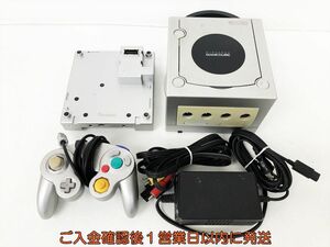[1 jpy ] nintendo Nintendo Game Cube body peripherals set set sale silver GC not yet inspection goods Junk DC08-593jy/G4