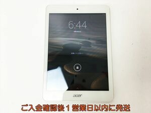 [1 иен ]Intel inside acer A1-830 Android планшет серебряный 16GB Wi-Fi не осмотр товар Junk Intel H01-1010rm/F3