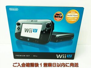 未使用品 任天堂 WiiU 本体 プレミアムセット 32GB ブラック Wii U J05-1035rm/G4