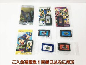 【1円】ゲームボーイアドバンス ロックマン エグゼ ゲームソフト まとめ売り 一部説明書付き 未検品ジャンク 箱なし H03-194rm/F3