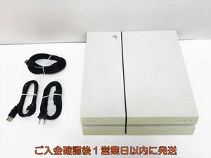 【1円】PS4 本体 セット 500GB ホワイト SONY PlayStation4 CUH-1200A 初期化/動作確認済 プレステ4 G04-340yk/G4