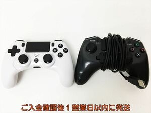 【1円】PS4 社外製 コントローラー まとめ売り 2コセット 未検品ジャンク SONY Playstation4 プレステ4 F05-250rm/F3