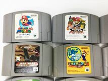 【1円】ニンテンドー64 マリオテニス マリオゴルフ チョロQ64 ソフト まとめ売り セット 未検品ジャンク N64 H02-854rm/F3_画像2