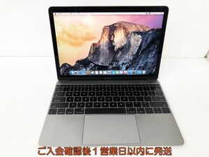 MacBook (Retina, 12-inch, Early 2015) Yosemite Core M 8GB SSD512GB 充放電157正常 動作確認済 DC04-140jy/G4