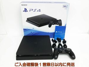 【1円】PS4 本体 セット 500GB ブラック SONY PlayStation4 CUH-2000A 初期化/動作確認済 プレステ4 H07-786os/G4