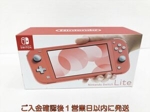 未使用品 Nintendo Switch Lite 本体 セット コーラル ニンテンドースイッチライト 未使用 M05-269kk/F3