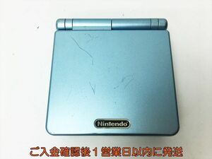 【1円】任天堂 ゲームボーイアドバンスSP 本体 ブルー AGS-001 未検品ジャンク GBASP J06-112rm/F3