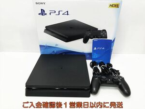 【1円】PS4 本体 セット 500GB ブラック SONY PlayStation4 CUH-2200A 初期化/動作確認済 プレステ4 H08-063tm/G4