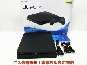 【1円】PS4 本体/箱 セット 500GB ブラック SONY PlayStation4 CUH-2200A 初期化/動作確認済 プレステ4 H08-064tm/G4