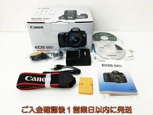 【1円】Canon EOS 60D EF-S 18-55 IS キット バッテリー充電器/アクセサリー セット 動作確認済 ボディ/レンズ欠品 J01-852rm/F3